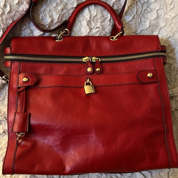 Lux & Berg Genuine Leather 2 Way Bag
